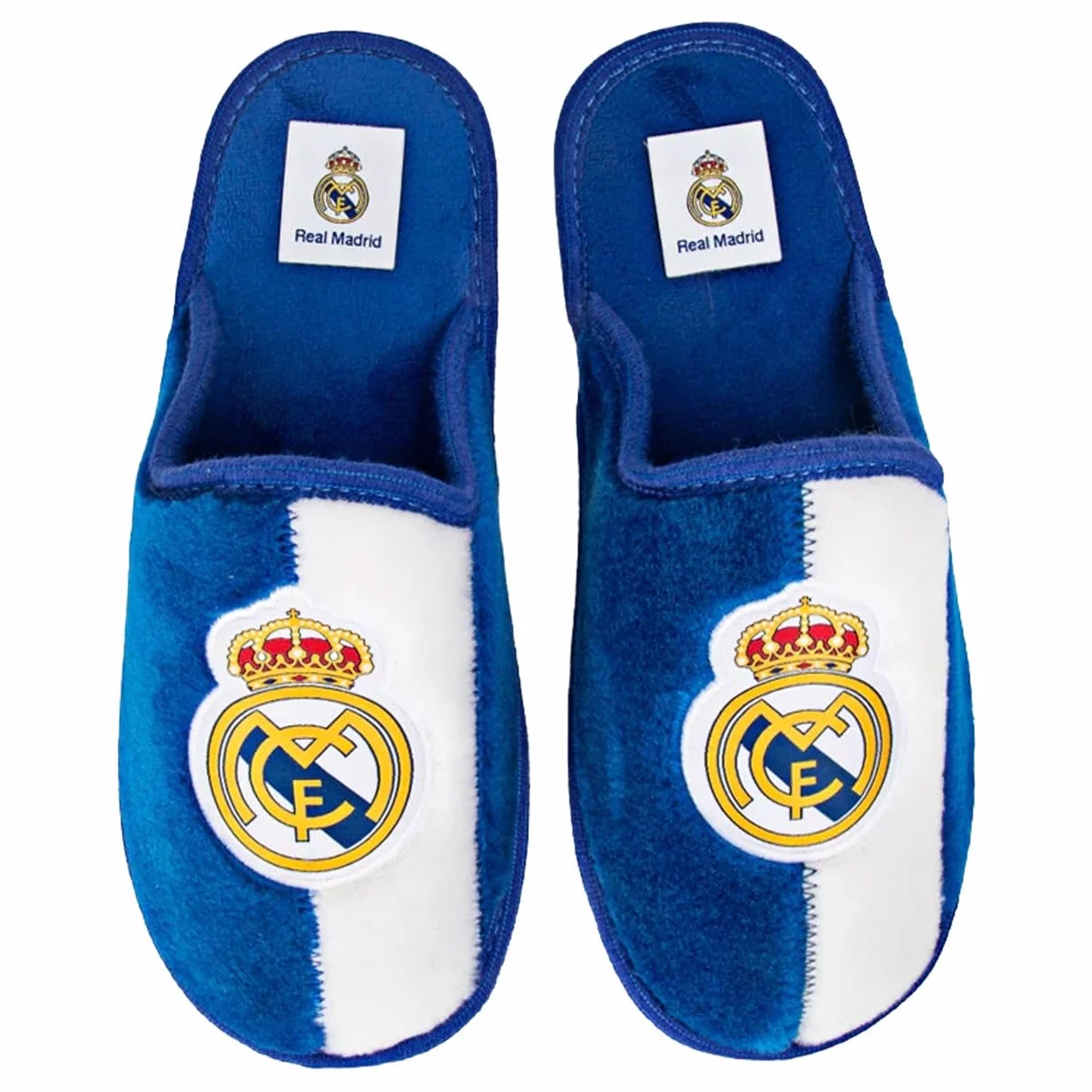 MARPEN SLIPPERS, Real Madrid CF Hausschuhe, offizielle Saison 24/25, für Herren oder Damen, leicht, für den Winter