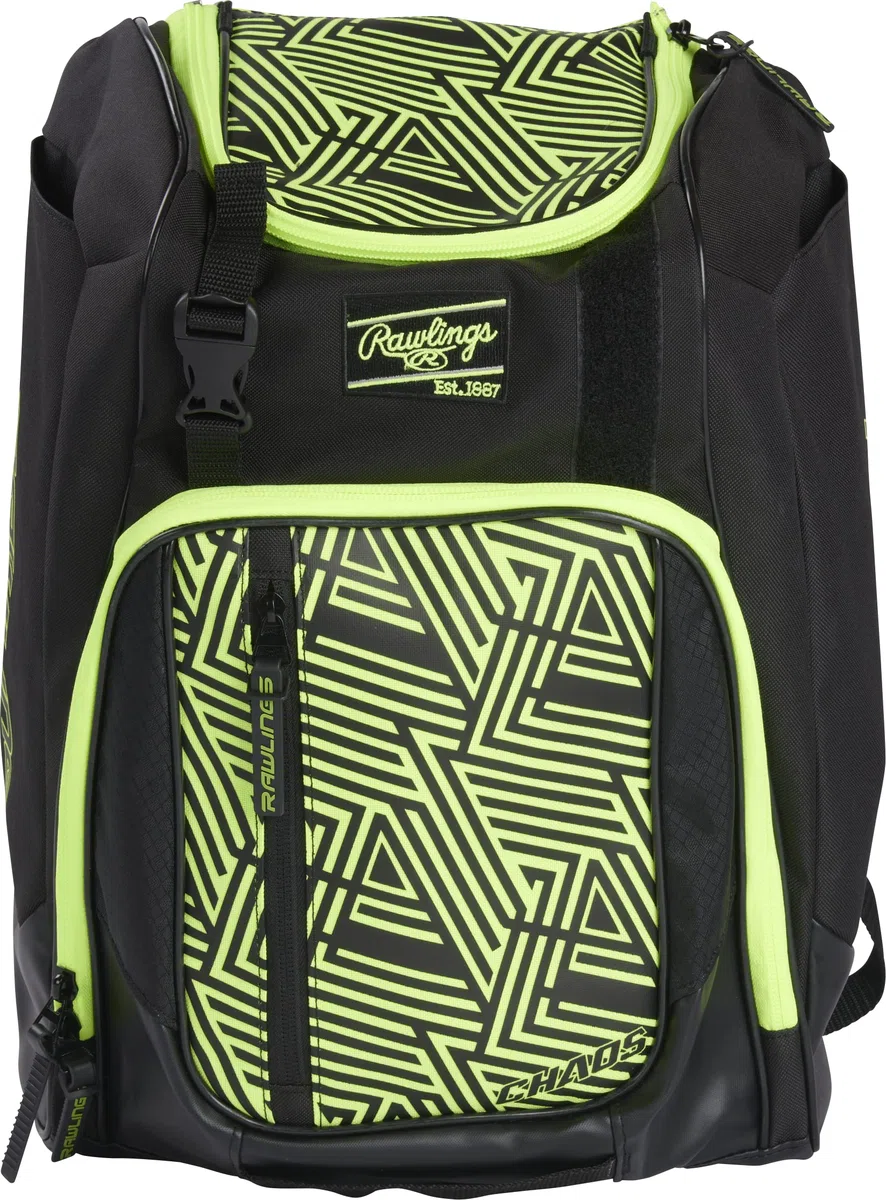 Rawlings Chaos Rucksacktaschen-Serie, Jugendliche, Baseball- und Fastpitch-Softball, mehrere Farben