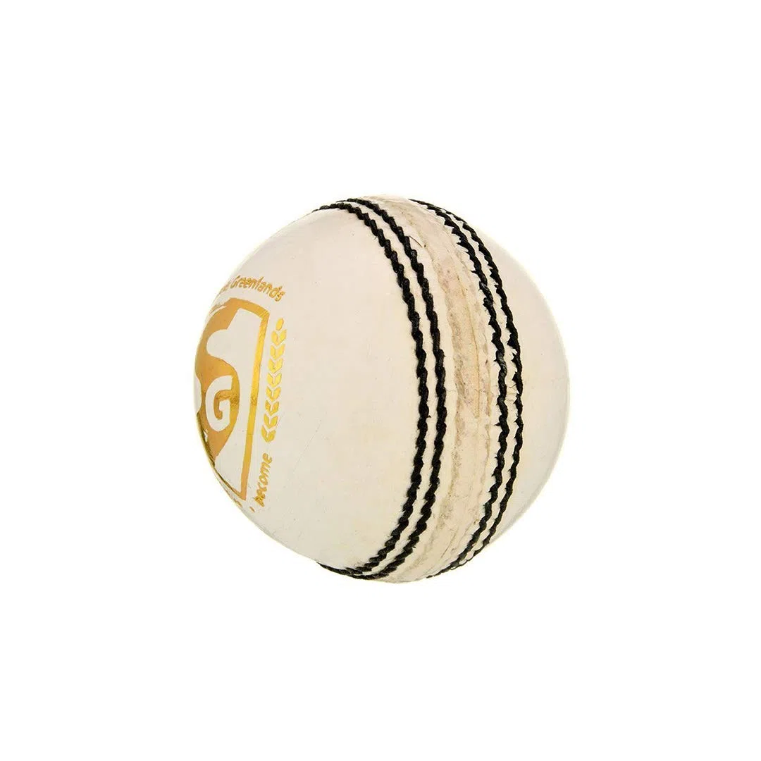 SG Club Lederball, Cricketball mit vier Teilungen (weiß)