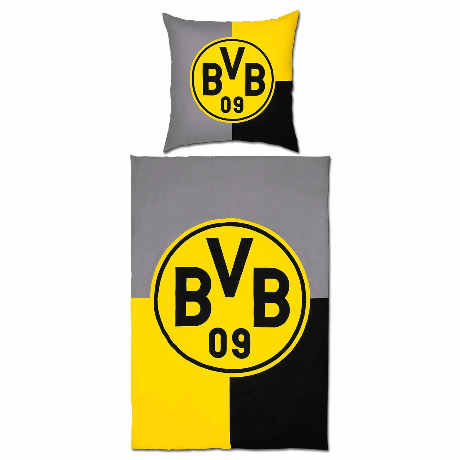 Borussia Dortmund BVB Wendebettwäsche schw./gelb