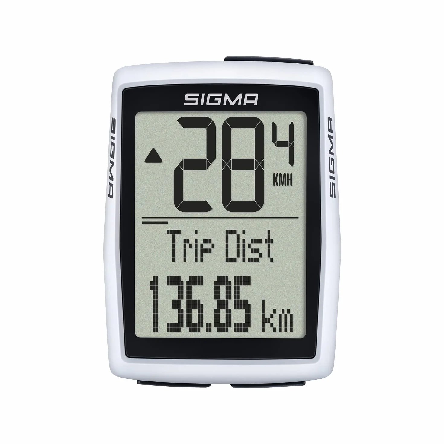 SIGMA BC 12.0 STS CAD | kabelloser Fahrradcomputer inkl. Trittfrequenzmesser | wetterfester Radcomputer mit 12 Funktionen | großes hintergrundbeleuchtetes Display
