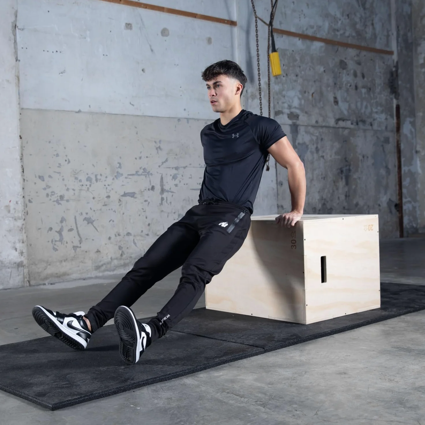 VirtuFit Holz-Plyo-Box 3-in-1 - Klein - 40 x 45 x 50 cm - Jump Box - Plyometrische Speungbox