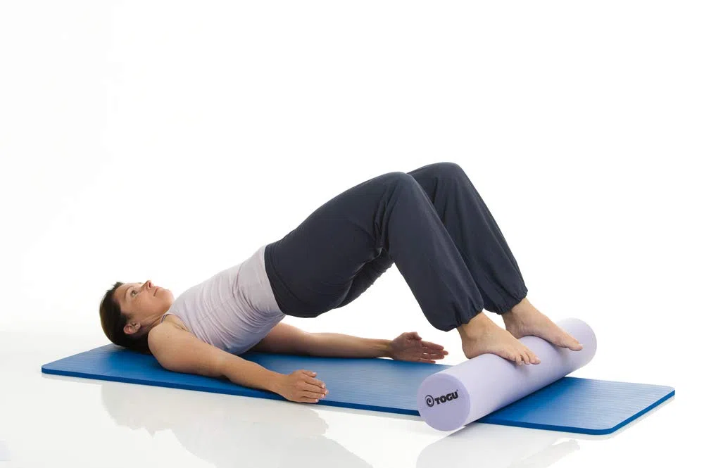 Togu Pilates Foamroller Premium, Lila, 90x15 cm