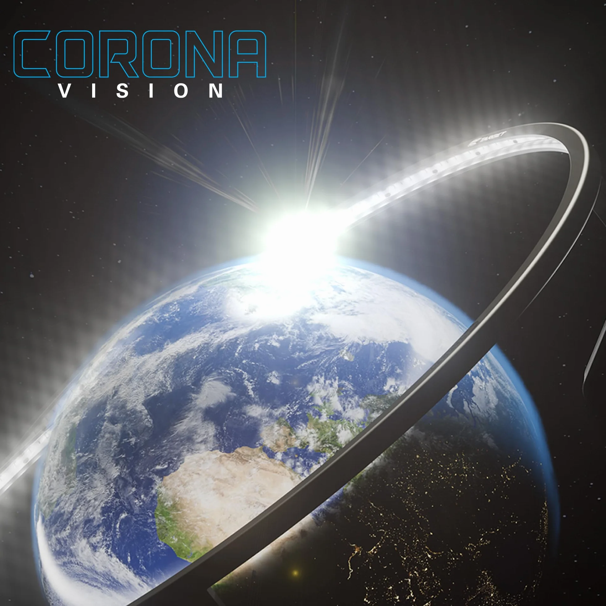 Target Darts Corona Vision Dartboard Lighting System, Schwarzer Rahmen | Weißes LED Dart Board Surround Ringlicht mit magnetischen Füßen | Schatten eliminierendes Dartboard Licht | Professionelle Dart