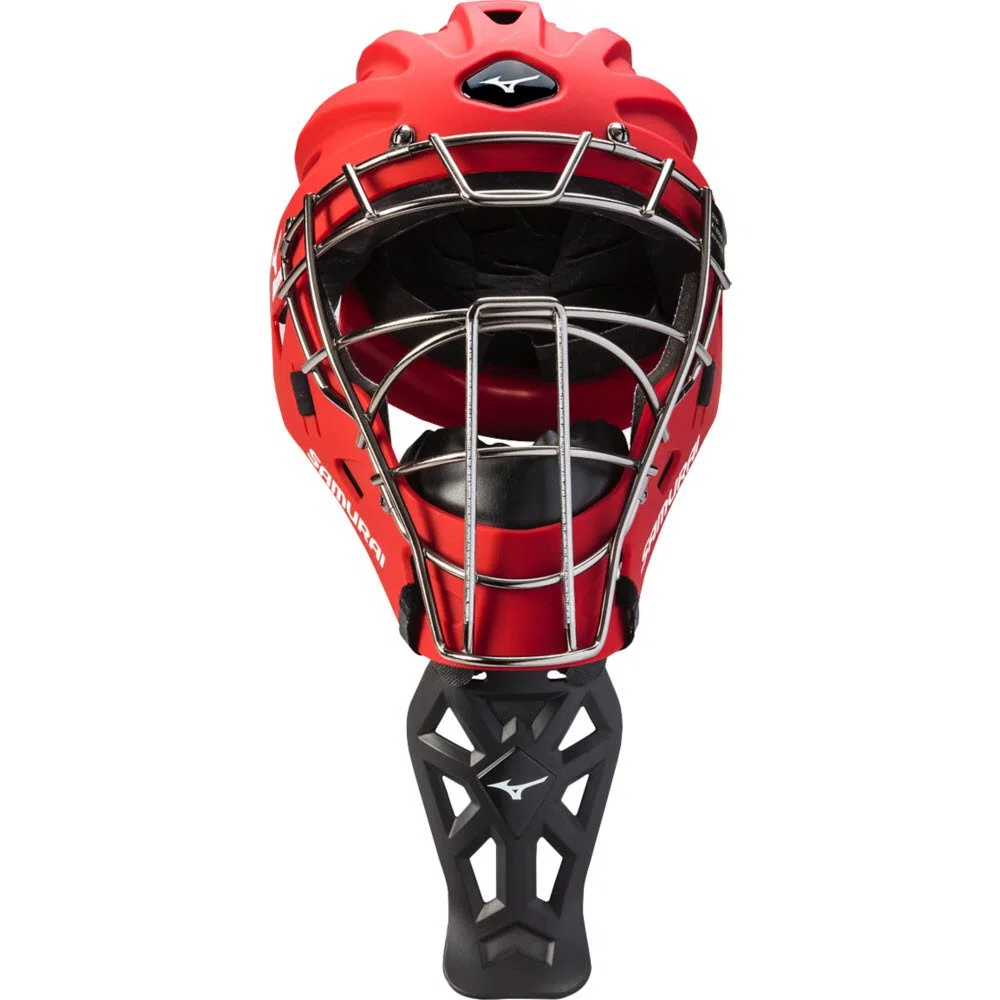 Mizuno Mtg100 Catcher's Helmet Throat Guard, Schwarz, NO Size (0000)
