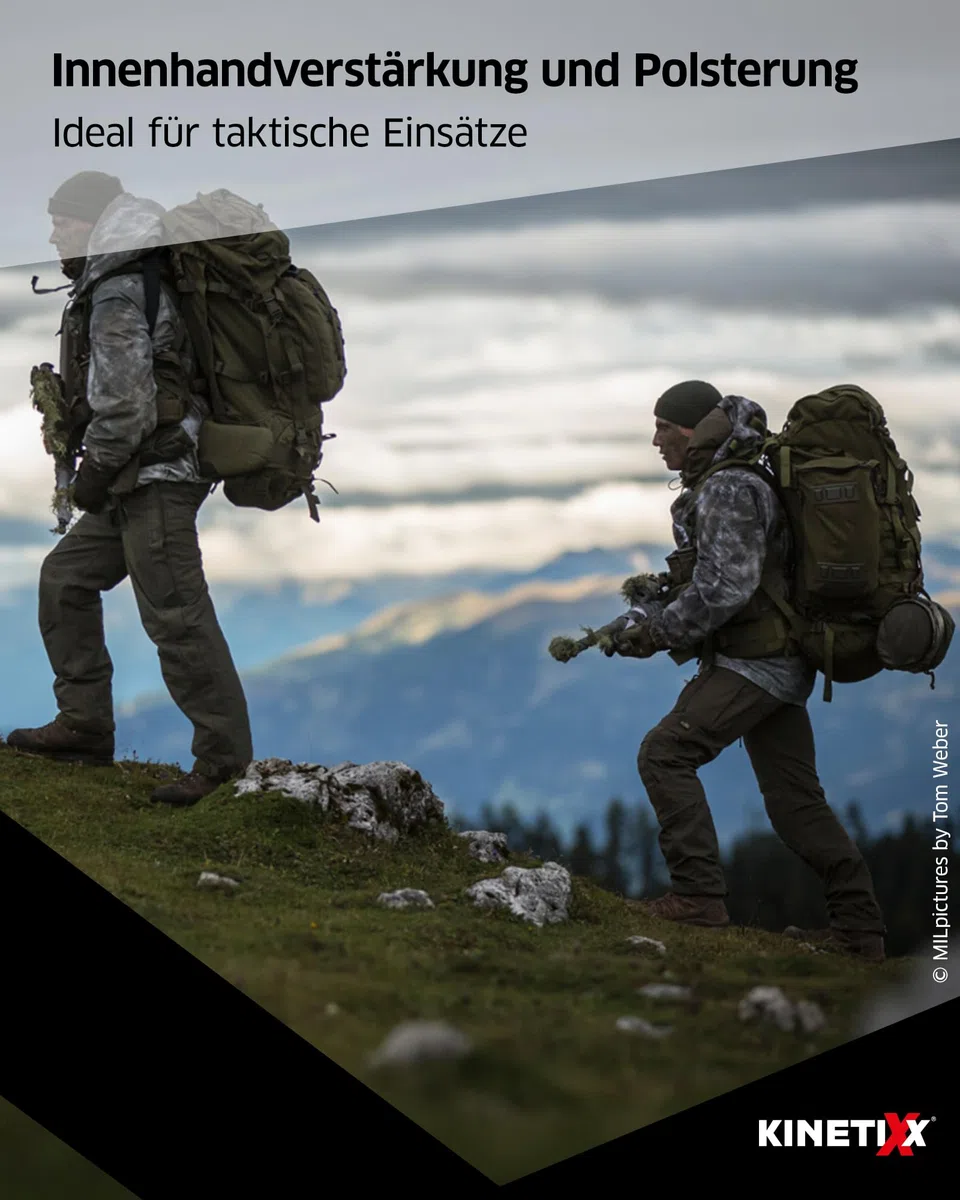 KinetiXx Abseil- und Kletterhandschuh X-Roar coyote I