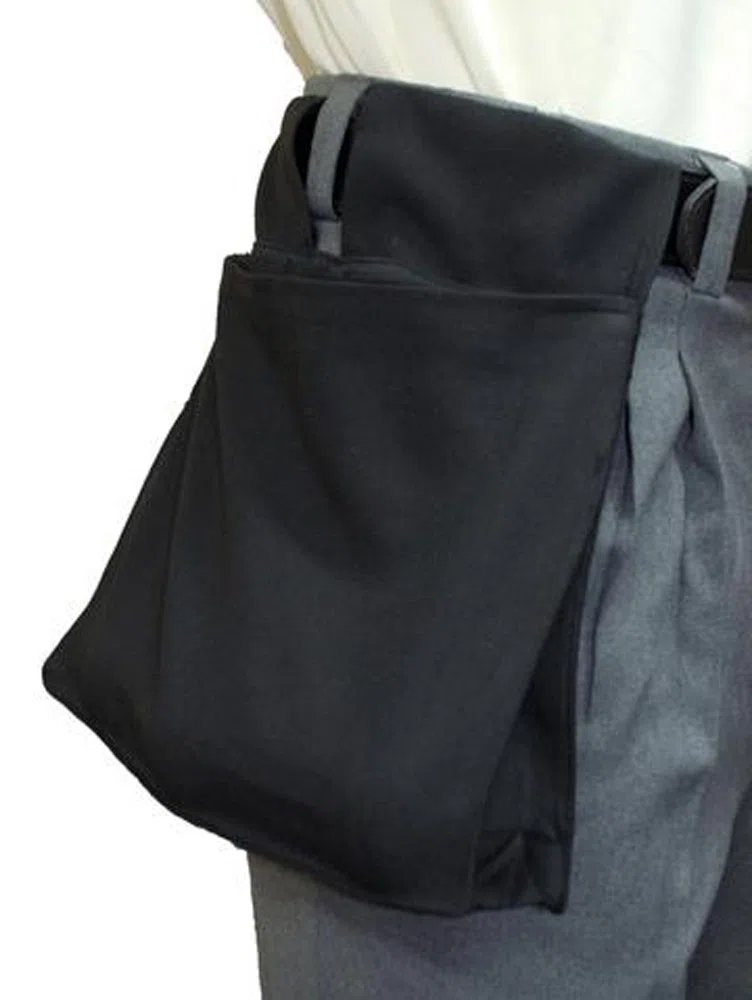 Umpire Deluxe Balltasche mit erweiterbarem Einsatz, Schwarz
