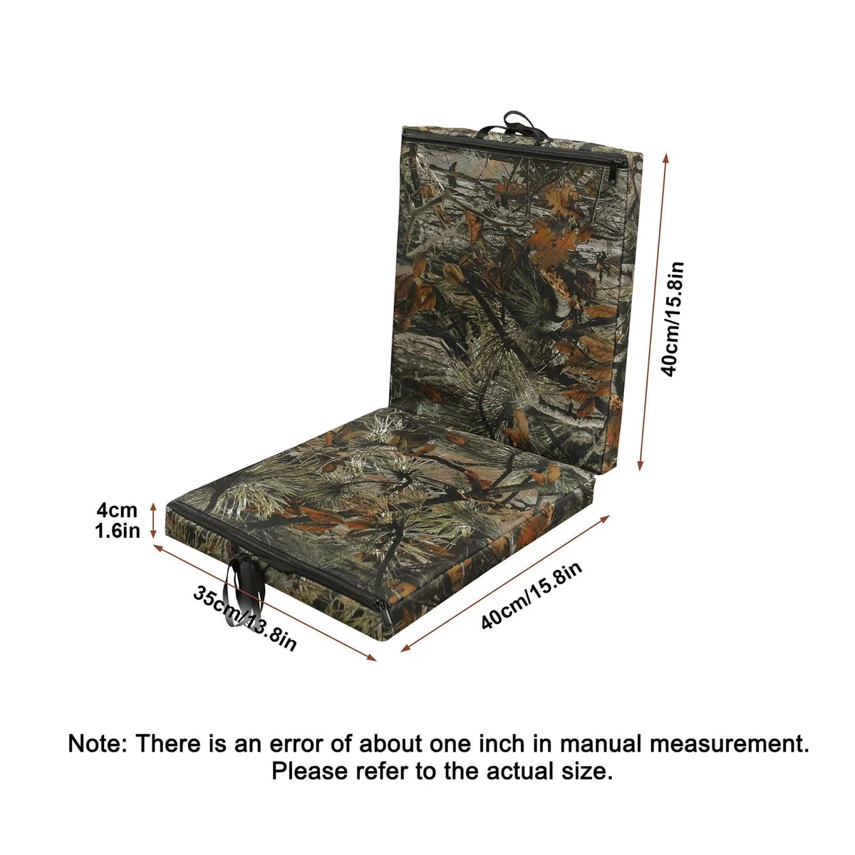 Jagdbaumsitz, bequemer Baumsitz, Treestand Sitzkissen Faltbarer Jagdsitz Baumständer Pad 2 Personen Jagdsitz Outdoor Jagdsitz Leiter Stand Kissen