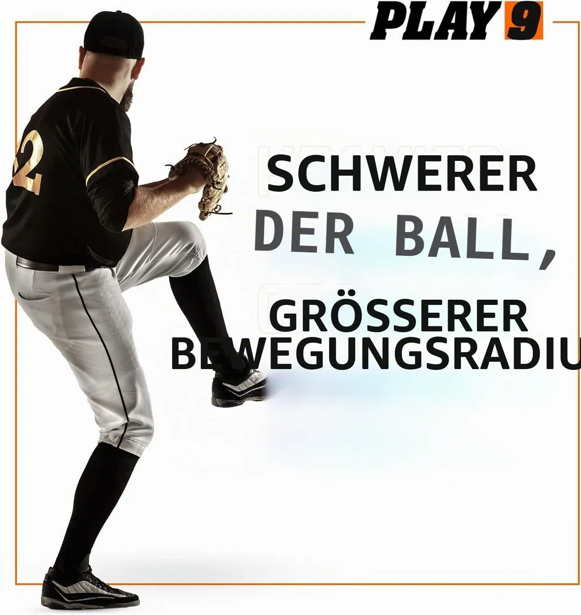 Shop Play 9 | Plyoball Weighted Ball Baseball Set (with Seams) for Pitching and Velocity Training