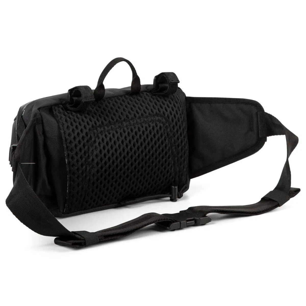 AEVOR Bar Bag Proof Black – Fahrrad Lenkertasche & Hüfttasche – 4L Volumen – Wasserabweisend – Verstaubarer Hüftgurt – 2-in-1 Handlebar Bag – Unisex