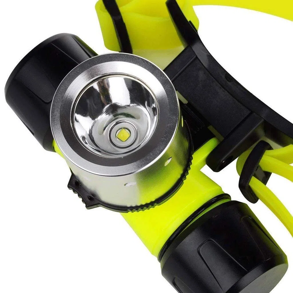 LED-Stirnlampe, wiederaufladbar, mit rotem Licht und Bewegungssensor-Schalter, perfekt for Laufen, Wandern, leicht, wasserdicht, verstellbares Kopfband,