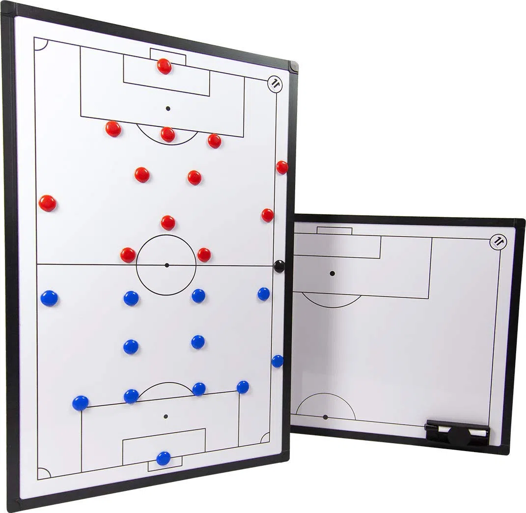 ELF Sports Premium Magnet - Fußball Taktiktafel inkl. Zubehör - beidseitiger Druck - 3 Größen wählbar