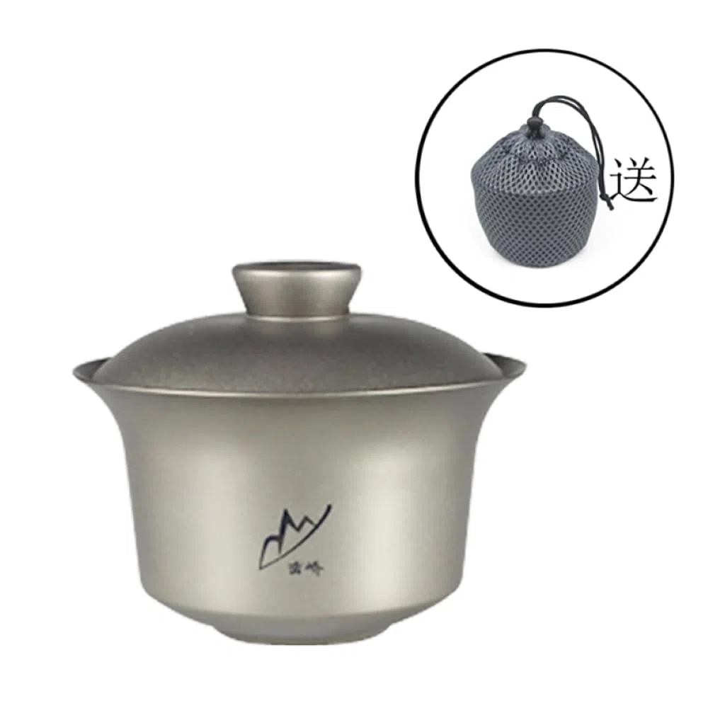 Luanqiao Titanium Sancai Gaiwan Doppelschicht, 116 ml, 67 g