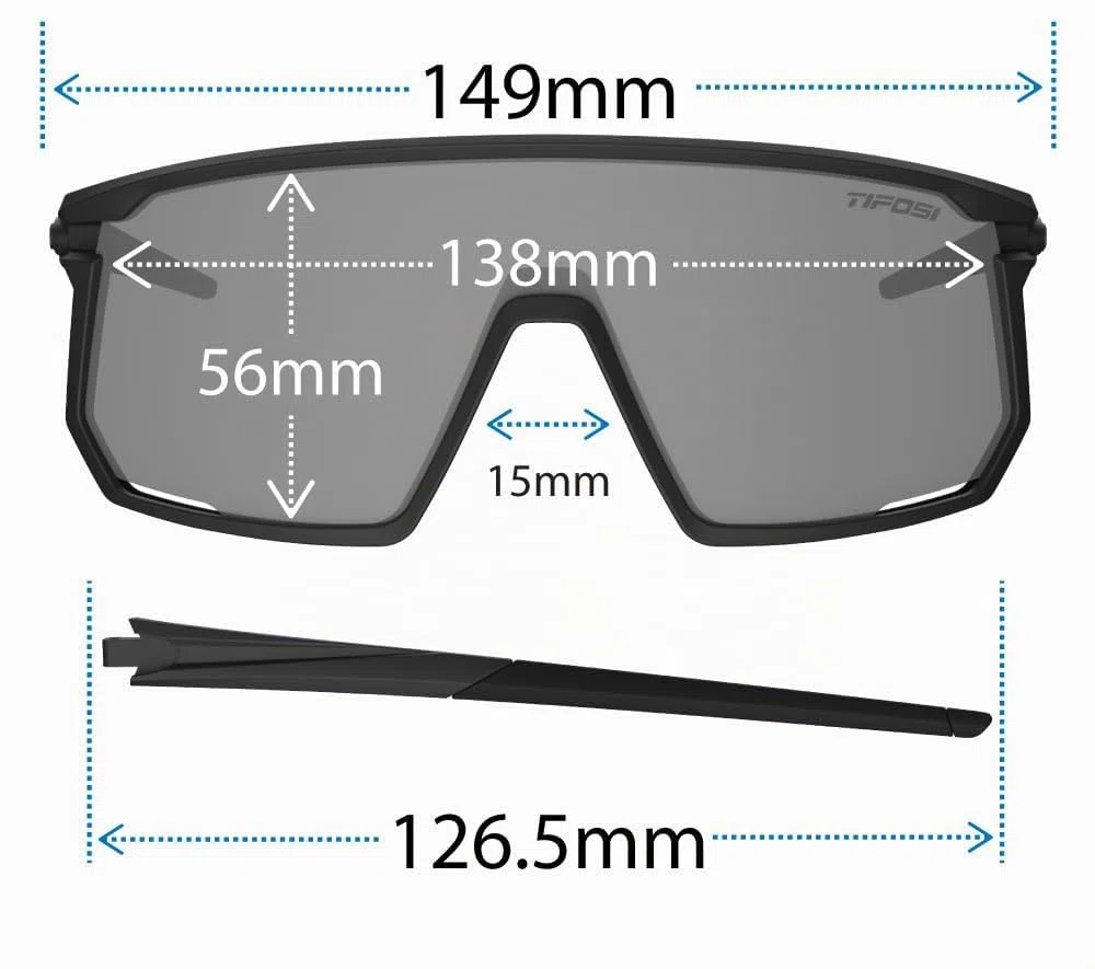 Tifosi Unisex Moab Interchangeable Sunglasses Sonnenbrille