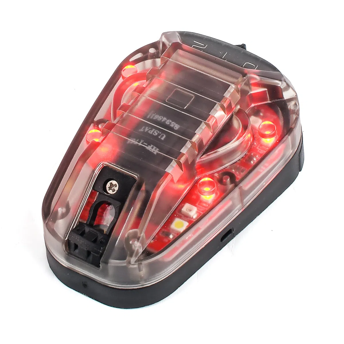 Hunting Explorer Helm Signal Light LED + IR / Strobe Military Air Manta Light, für Outdoor Tactical Helm wasserdichte Sicherheit Sicherheits Strobe Signal Lampen