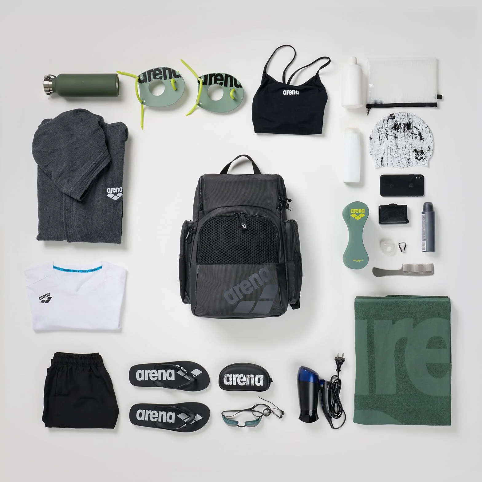 Arena Arena Sportrucksack für Sportler, mittlere Größe, 35 Liter