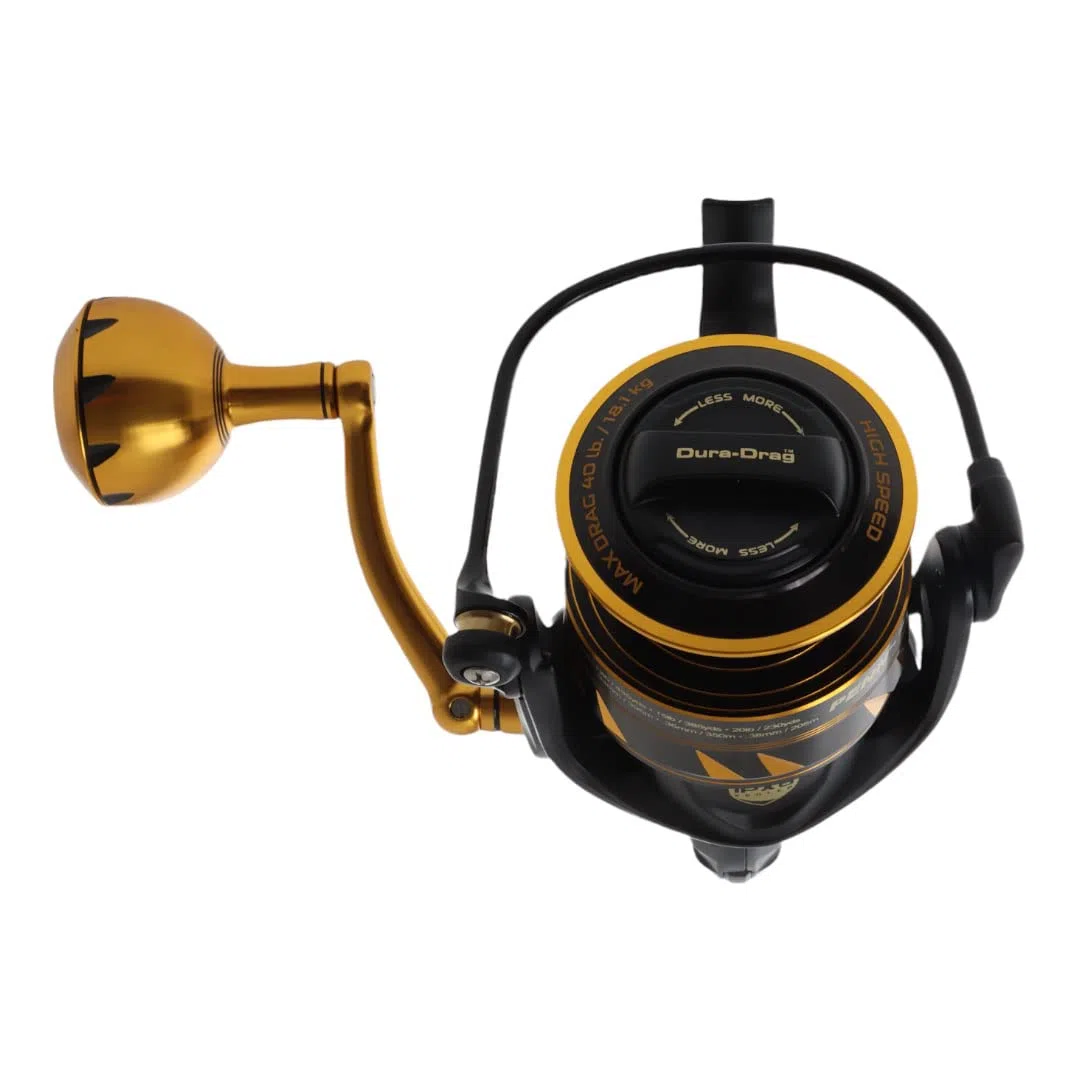 PENN Slammer IV Salzwasser-Spinnrolle – Vollmetall-, Hochleistungs-Spinn-, Jigging- oder Köderrolle – Boot, Ufer, Kajak