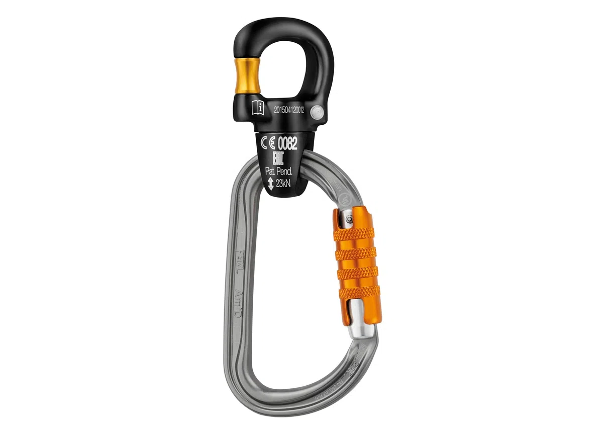 PETZL Mikroschwenkbarer Anschluss.