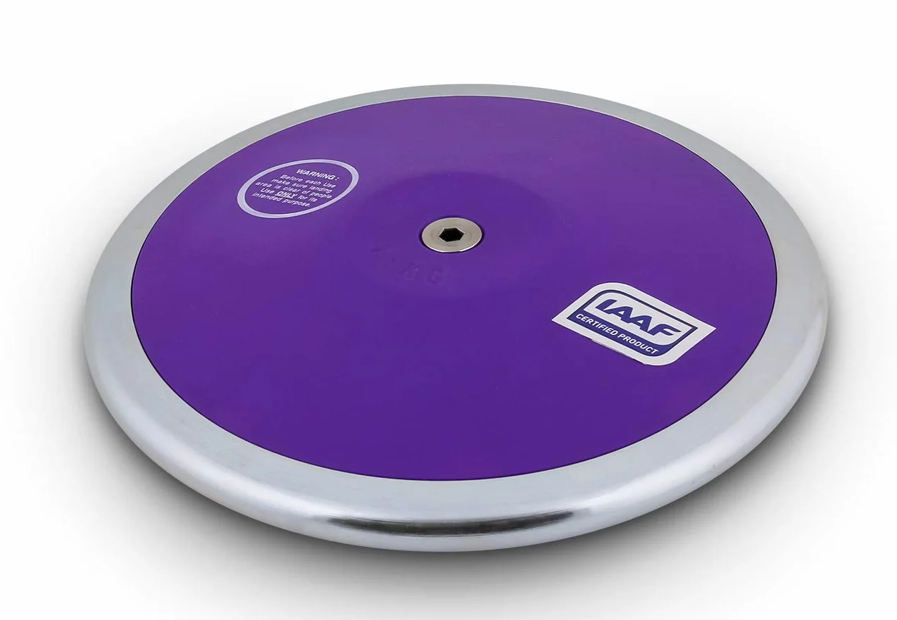 trenas Vinex Wettkampfdiskus Select High Spin Men - WOCP - 1,00 kg - 80% Ringgewicht - Diskuswurf