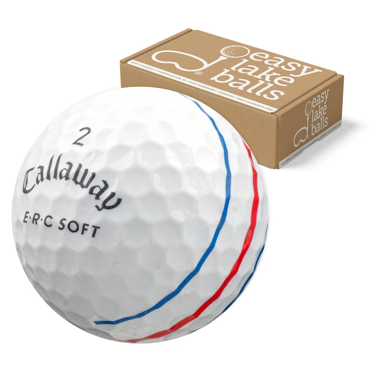 50 ERC Soft LAKEBALLS/GOLFBÄLLE QUALITÄT AAA/AA