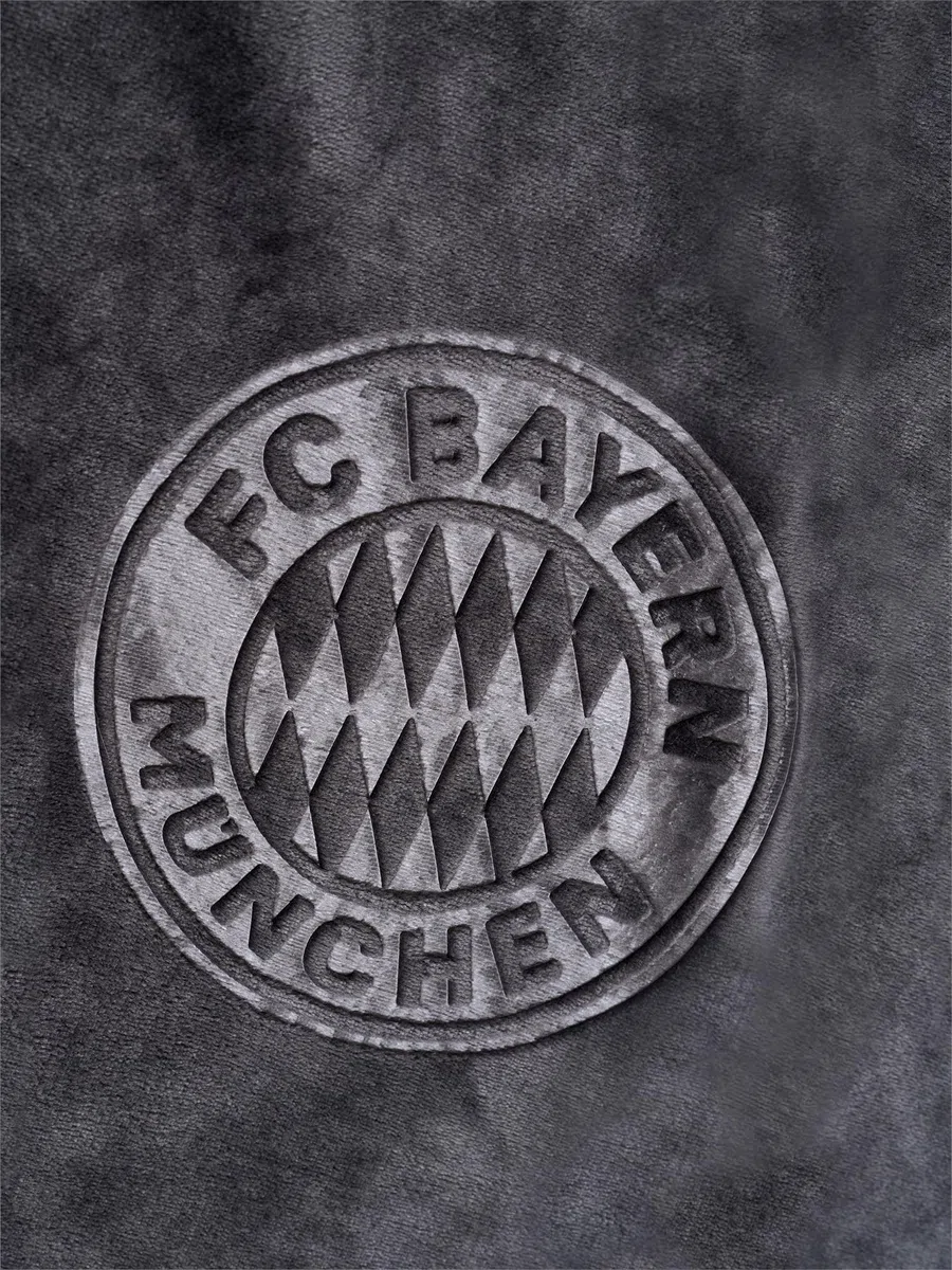 FC Bayern München I Kuscheldecke I Grau