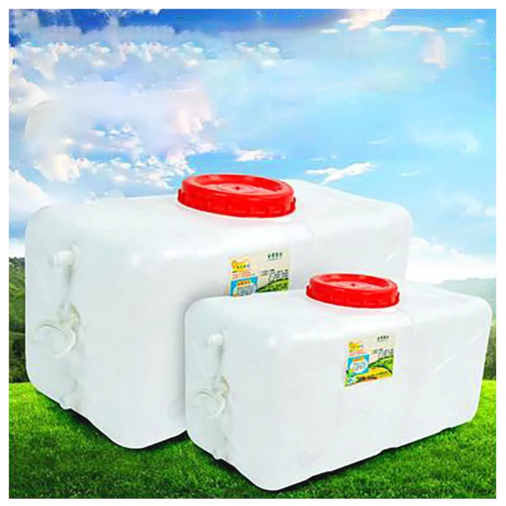 Wassertank aus dickem Kunststoff, 80 l, 100 l, tragbarer Wasserbehälter für Camping, Wandern, Chemikalienbehälter für Campingreisen, Outdoor-Aktivitäten, Wasserspeicherung, Weinfas