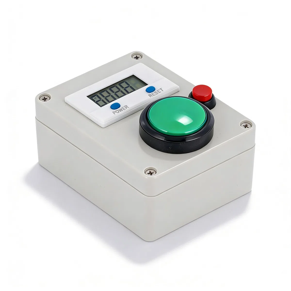JIAWANSHUN Digitaler LED-Aufwärtszähler, 5-stelliger Druckknopf-Zähler mit Reset und Pause, automatische Abschaltung und Datenspeicherung, digitaler Rundenzähler für Schwimm-Runden-Tracker