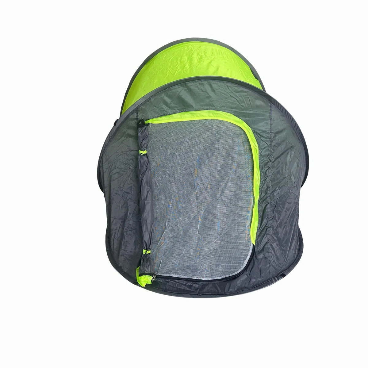 Pop Up Wurfzelt für 2 Personen blau grün Outdoor Campingzelt Trekking Festival