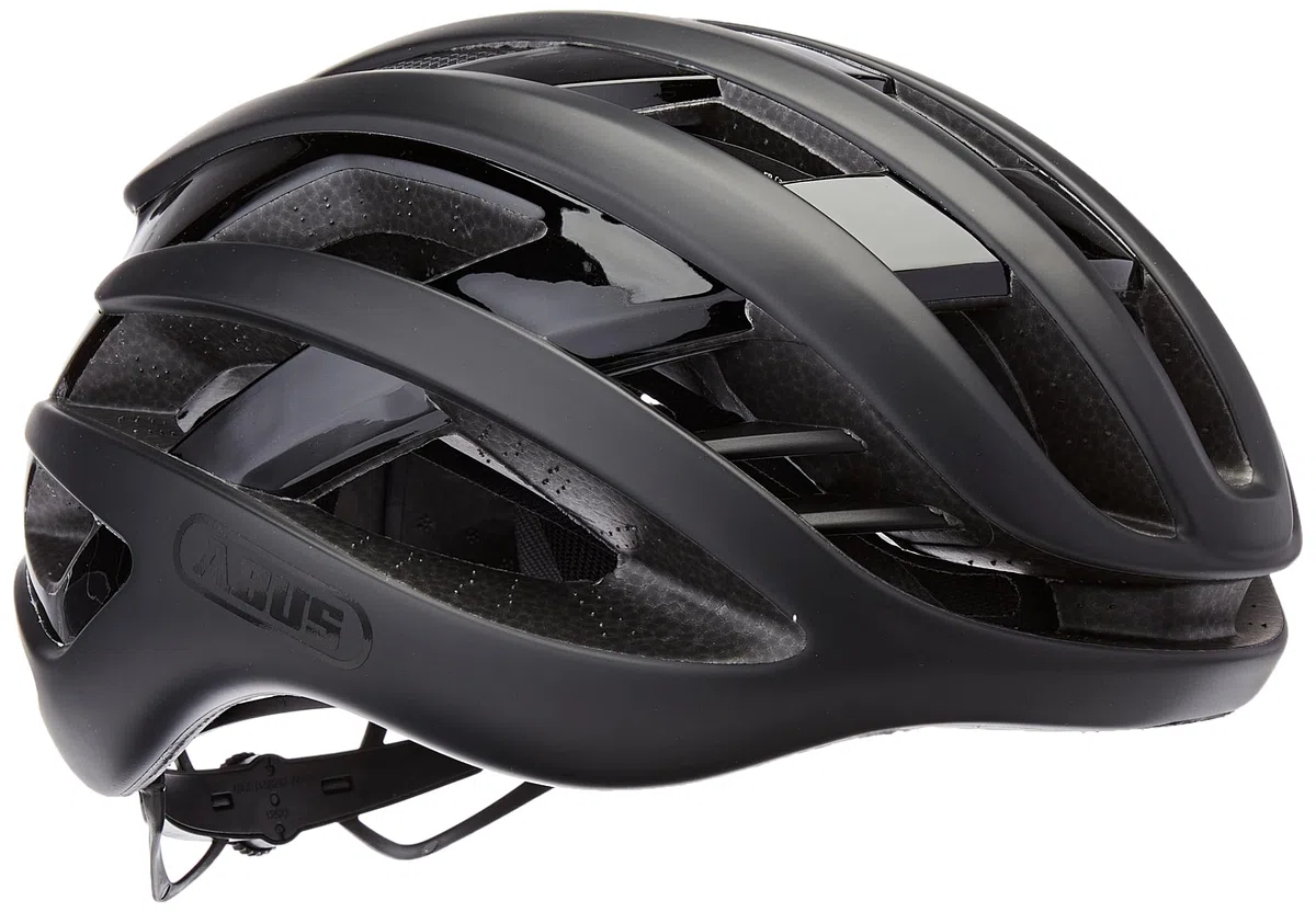 ABUS Rennradhelm AirBreaker - High-End Fahrradhelm & Unisex – Erwachsene Helmtasche Helm Zubehör, Velvet Black, Universal