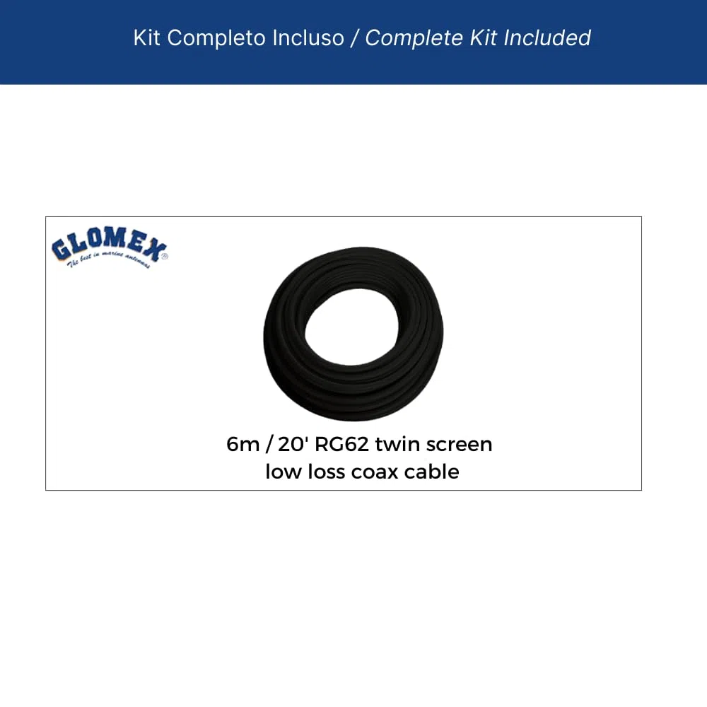 ANTENA AM/FM - 300 MM - GOMA - 3 M - I