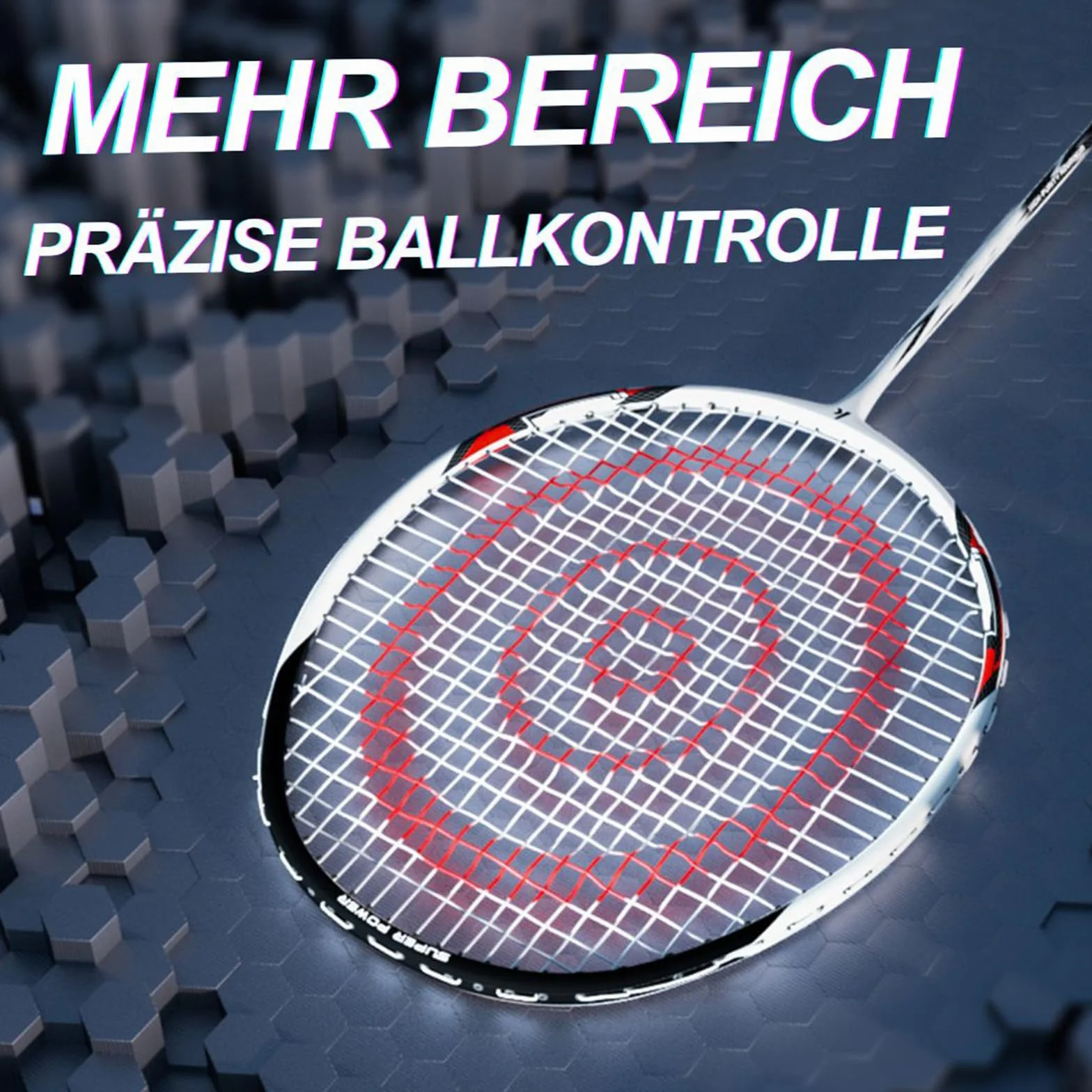 Kawasaki Badmintonschläger Graphit Badminton Set Profi Badminton schläger Leichtgewicht für Sport, Training und Unterhaltung mit 3 Federbälle, 2 Griffbänder & Schlägertasche