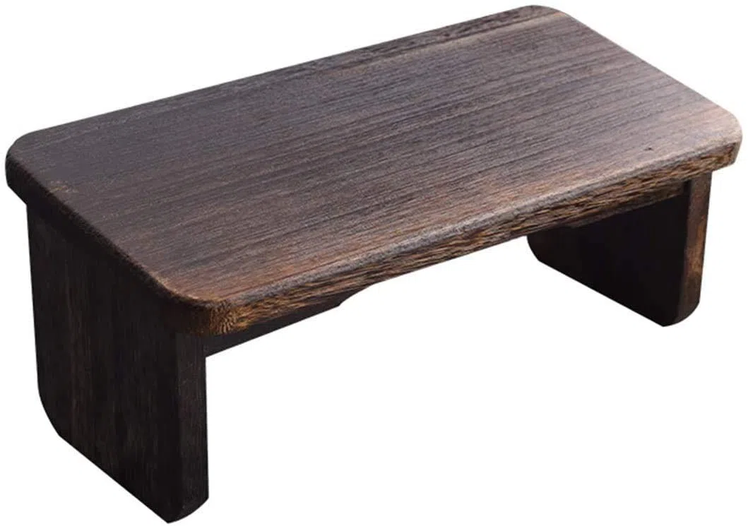 GZD Faltbare Holzmeditation Bank, Yoga-Kniender Hocker, Niedriger Sitz Für Meditationen, Gebet, Seiza