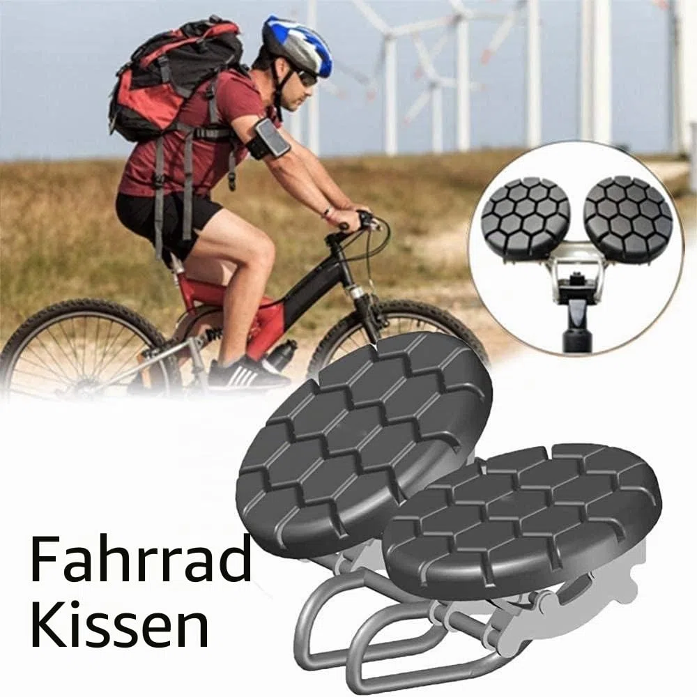 Nasenloser Fahrradsattel - Ergonomischer Komfort für schmerzfreies Radfahren auf Mountain-, Renn- und Stadtfahrrädern