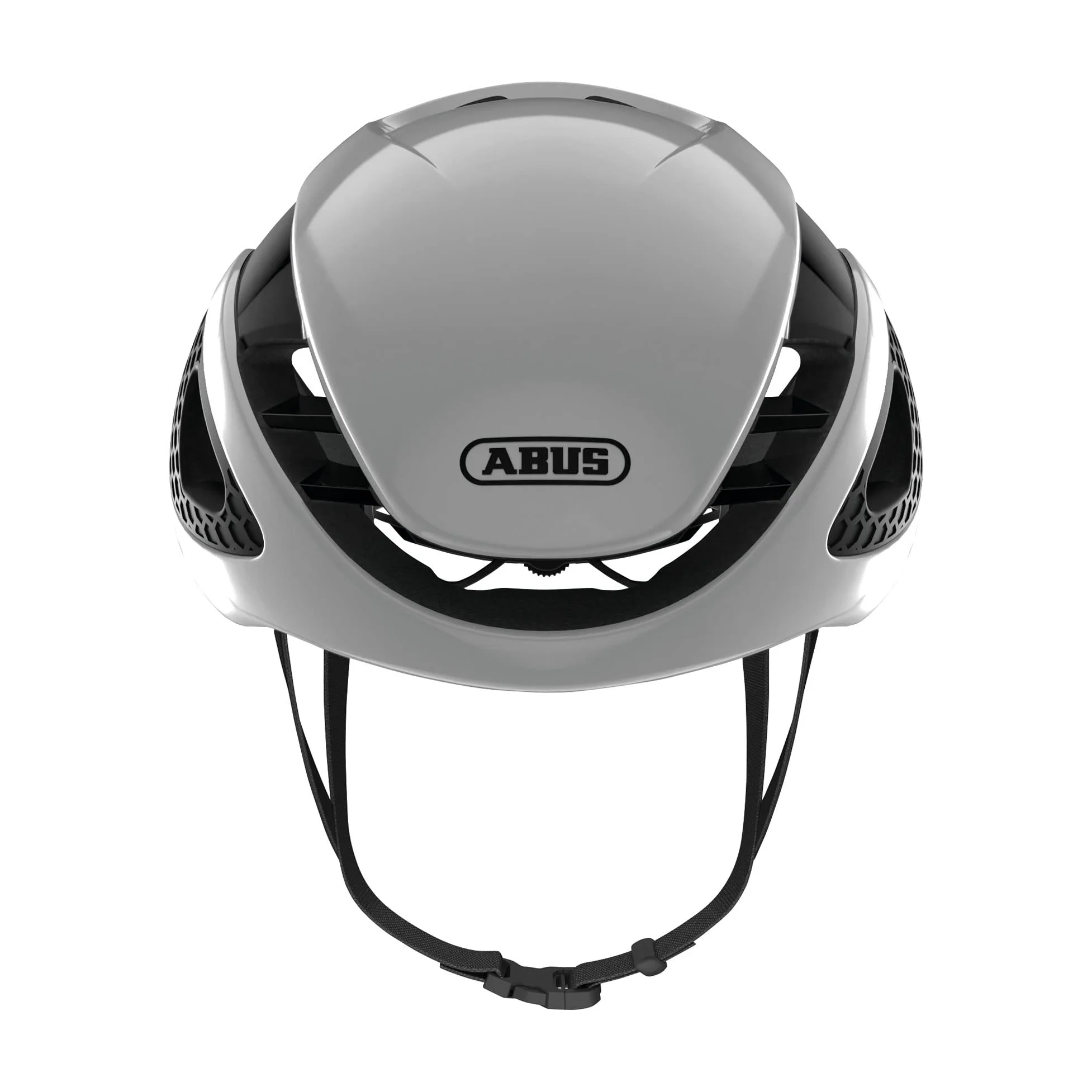 ABUS 77601 Fahrradhelm, Weiß (Polar White), M (52-58 cm) & Unisex – Erwachsene Helmtasche Helm Zubehör, Velvet Black, Universal
