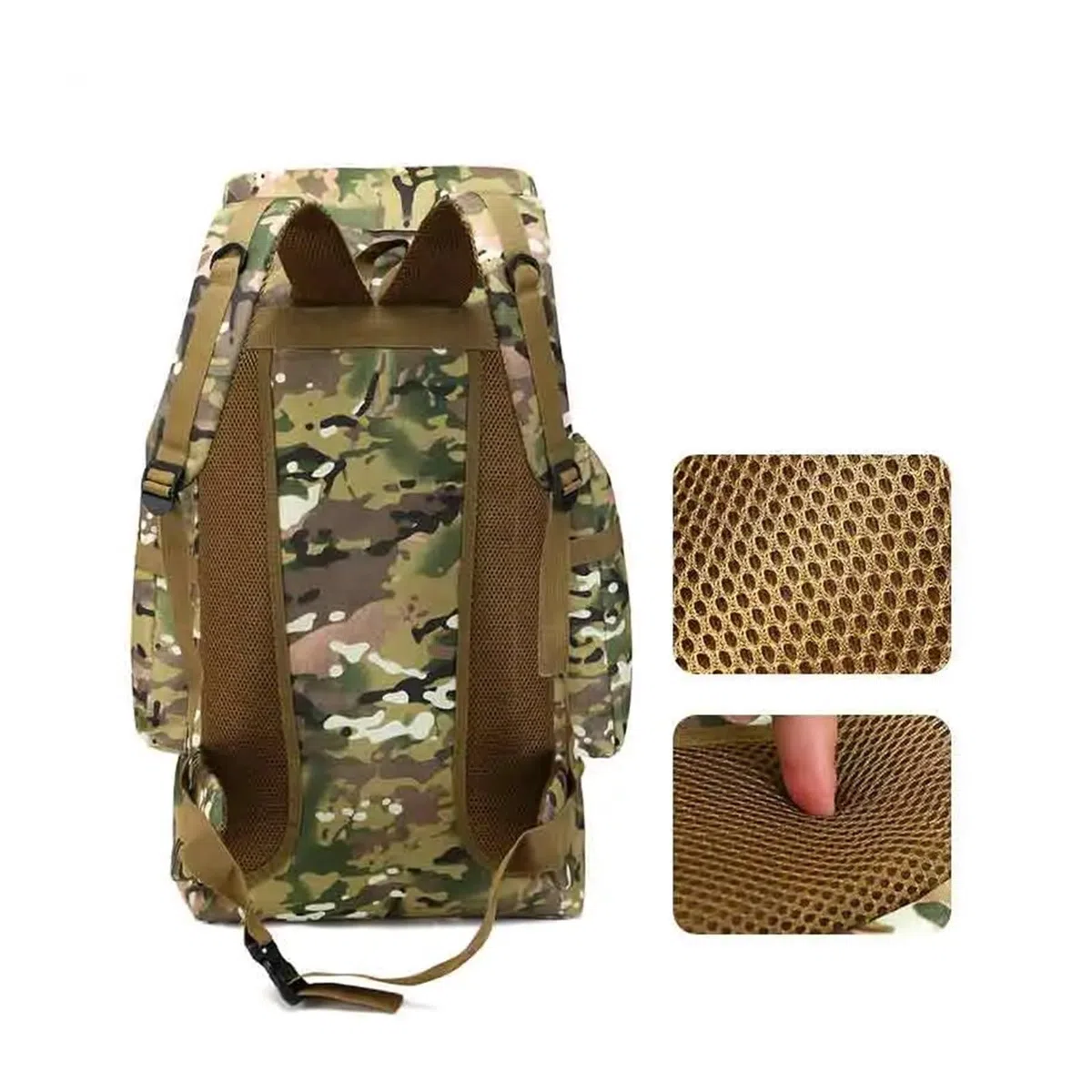 Generisch 70L Taktische Camping Tasche Rucksack Bergsteigen Für Männer Reisen Outdoor Sport Molle Rucksack Jagd Schulter Gepäck Große Tasche