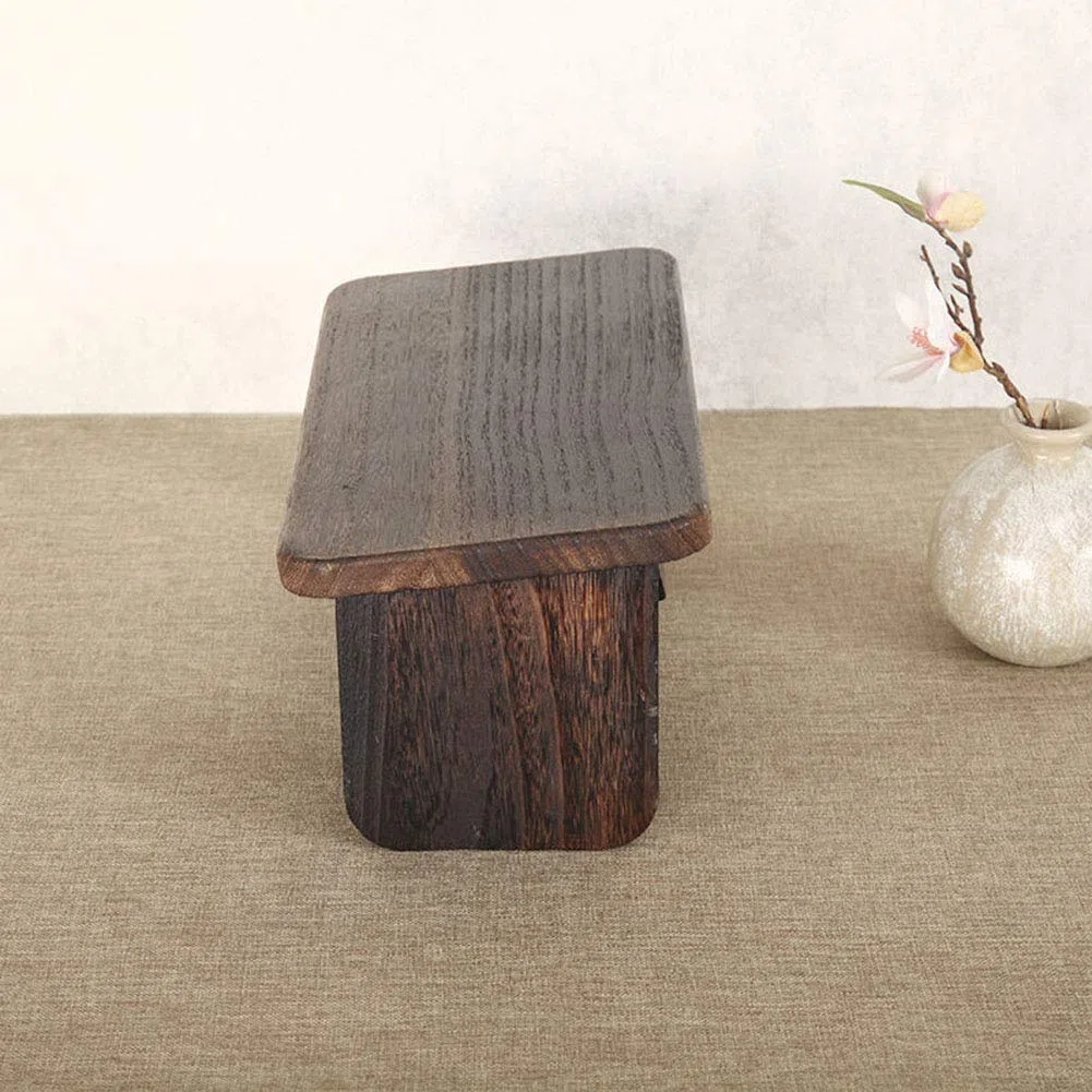GZD Faltbare Holzmeditation Bank, Yoga-Kniender Hocker, Niedriger Sitz Für Meditationen, Gebet, Seiza