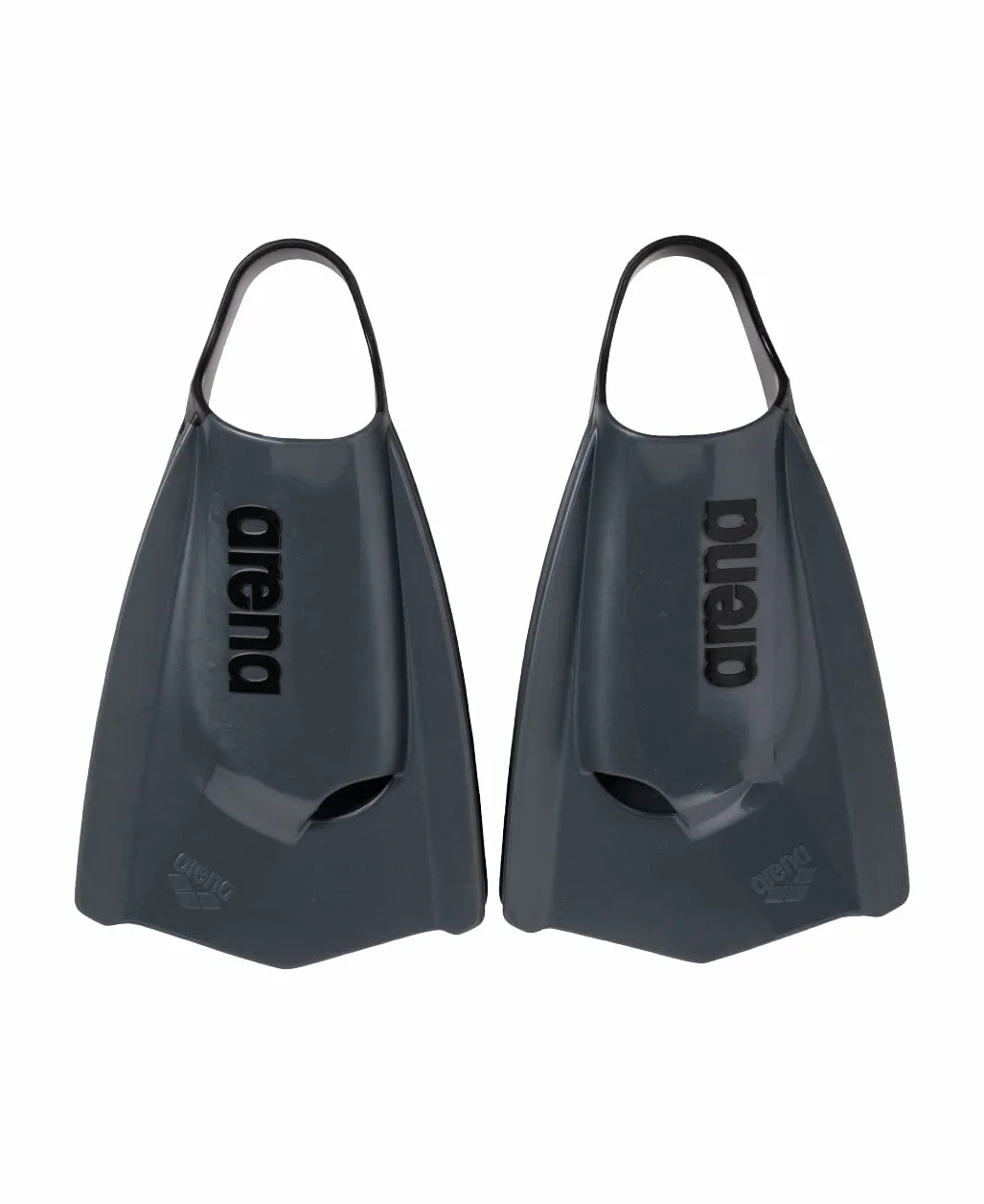 Arena Powerfin Pro II Schwimmbad-Trainingsflossen, Schwimmflossen für Erwachsene, Flossen aus 100% Silikon, Komfortable Kurzflossen für das Schwimmbad