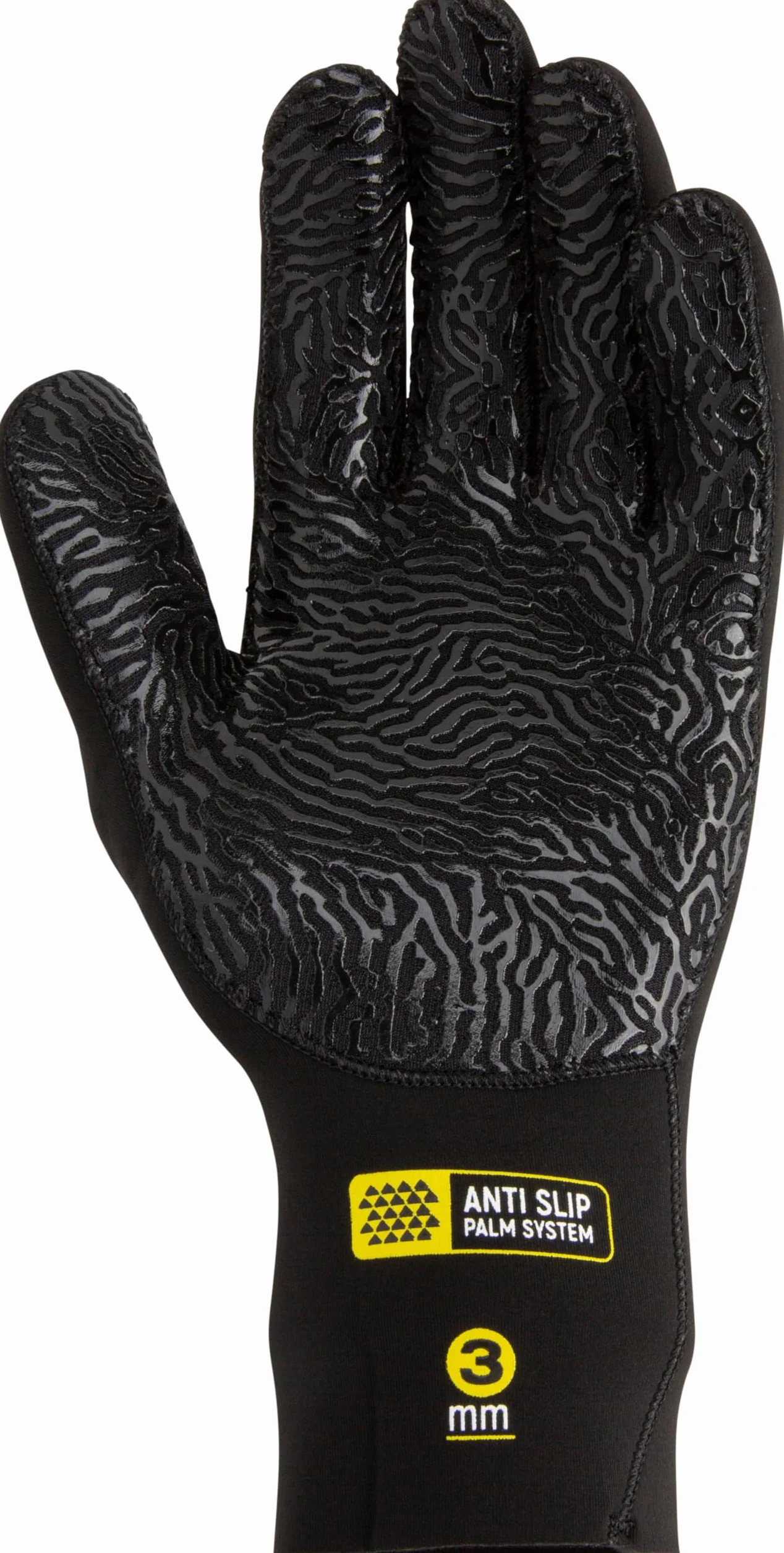 CRESSI Cruz Gloves 3mm - Neopren Tauchhandschuhe Schwarz 3mm Anti Slip Palm System, Erwachsene Unisex