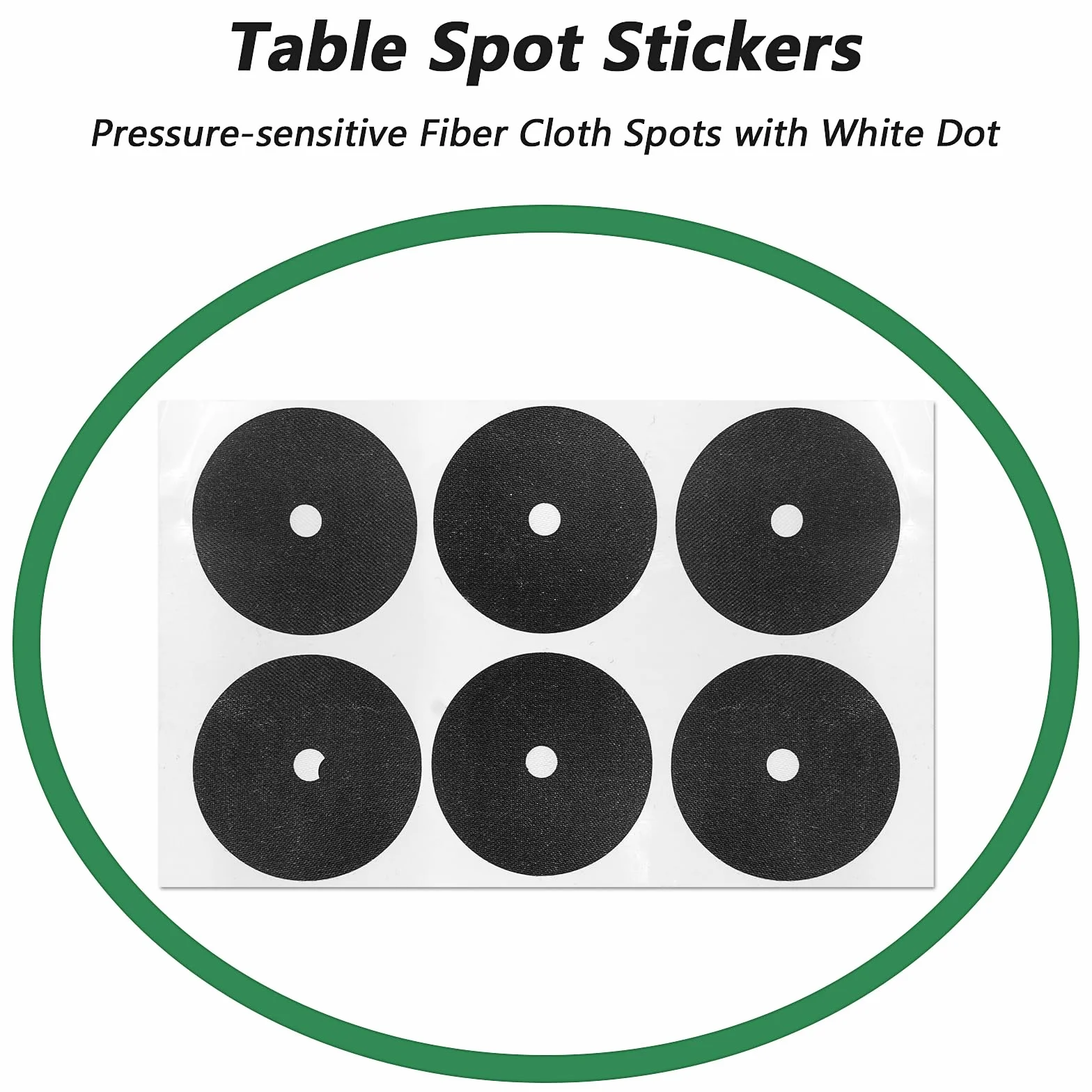 Billard Pool Bälle mit Queuekreiden, Triangle Ball Rack, Tip Ersatz und Tischspot Aufkleber, Billardtisch Zubehör