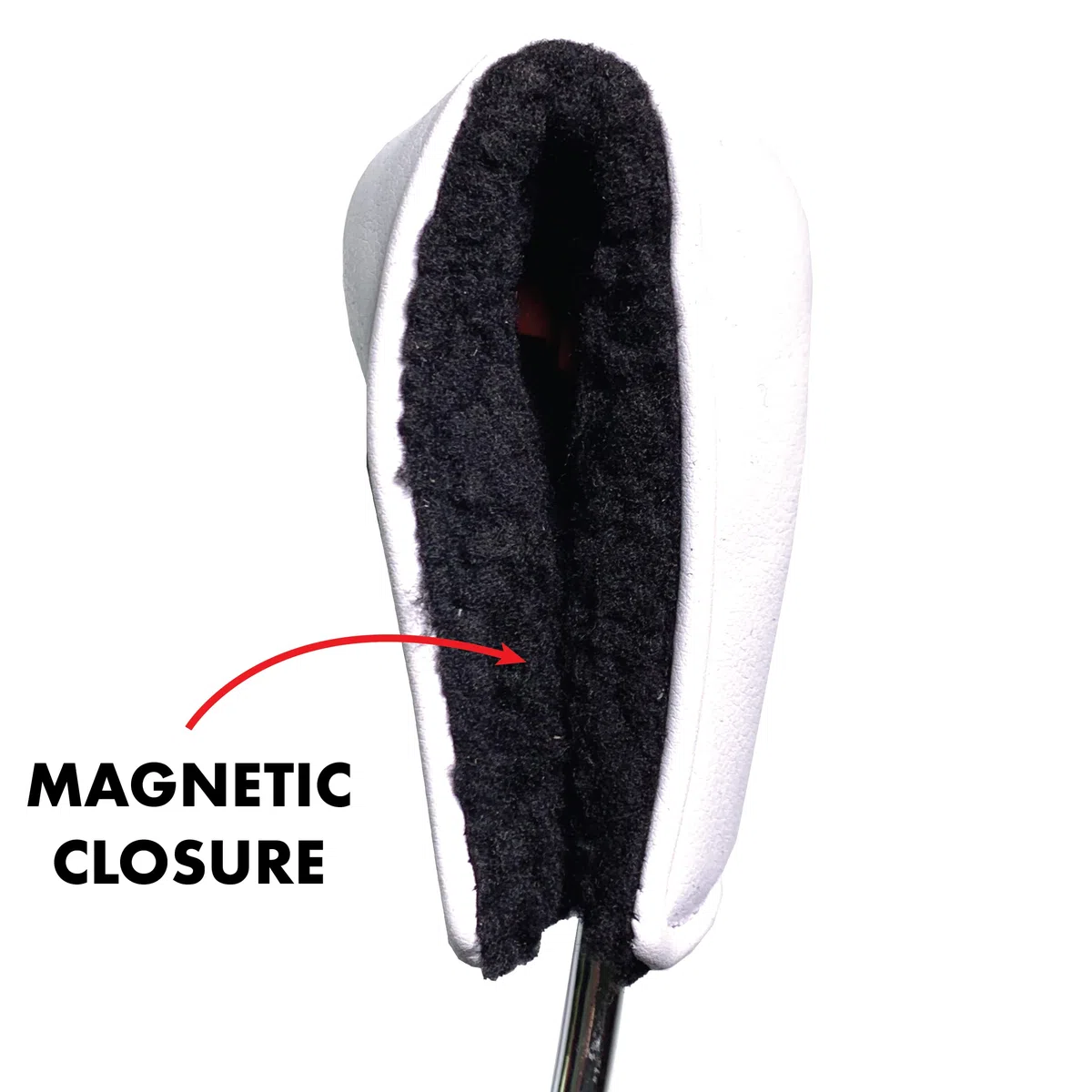 Team Golf NFL Tour Blade Putter Abdeckung (weiß), passend für die meisten Blade Putters, Scotty Cameron, Taylormade, Odyssey, Titleist, Ping, Callaway