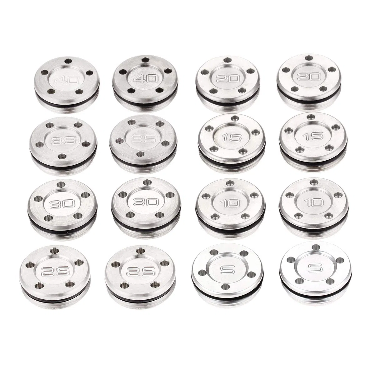 SEACLOUD Puttergewichte für Scotty Cameron Select Newport Studio Design Clubs Head (30 g x 2, Silber)