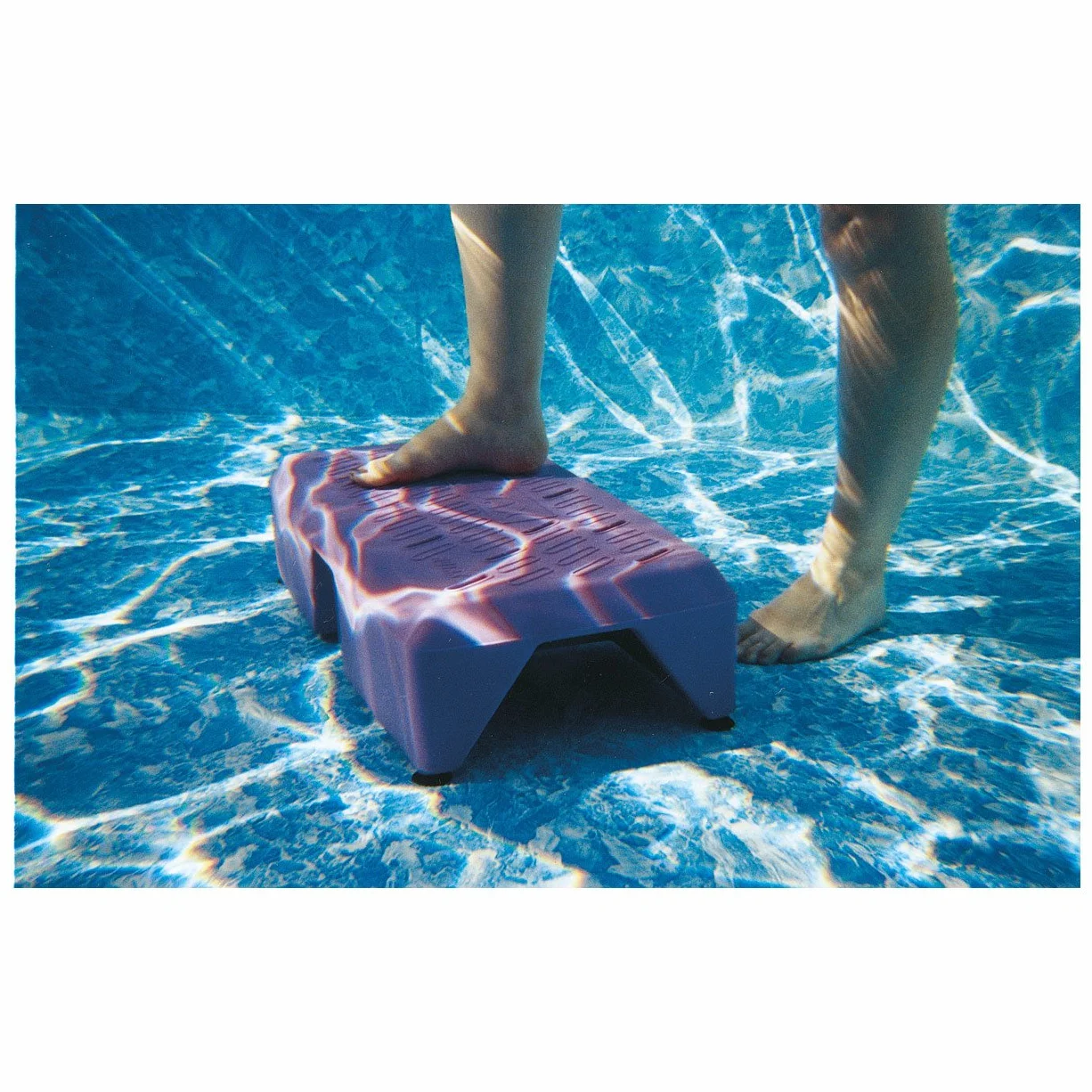 Aqua-Step mit Saugnäpfen 6 kg – Stepper für Aqua Fitness & Wassertraining – Pool Stepbrett rutschfest, belastbar bis 120 kg, ideal für Aquafitness, Reha & Stepp-Aerobic