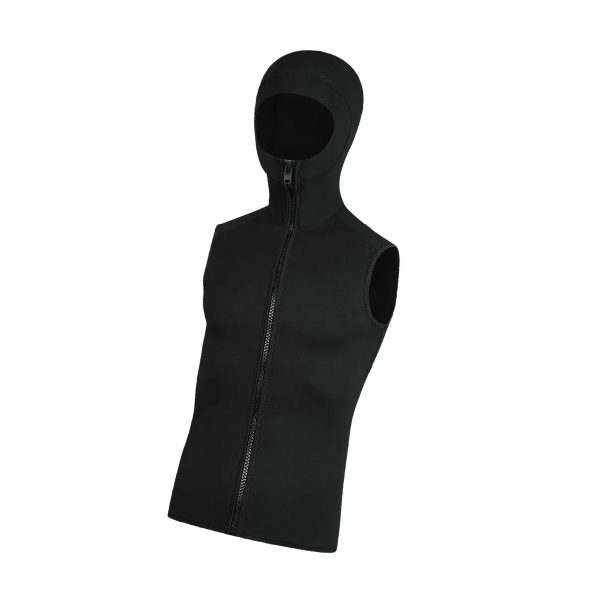Neopren Oberteil, 3 mm Neoprenanzug, Kapuzenweste, Thermoweste, Kanufahren, Schnorcheln, Surfen, Schwimmen, Kajakfahren, Abenteuer, Frontreißverschluss, 3 mm Reißverschluss, Tauchen, Neopren
