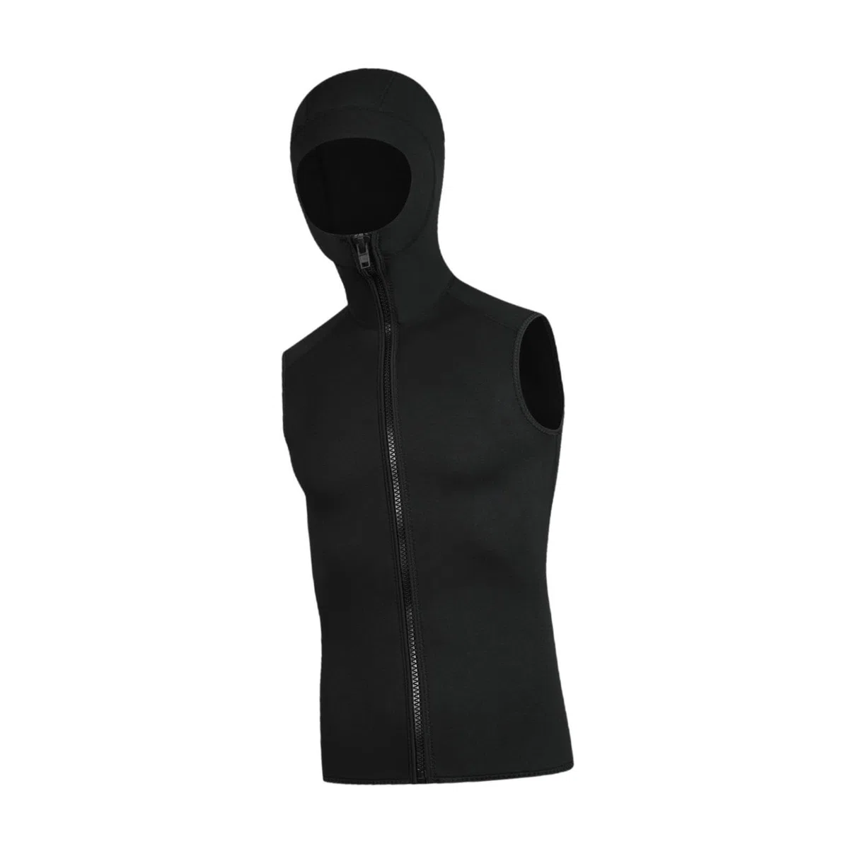 Neopren Oberteil, 3 mm Neoprenanzug, Kapuzenweste, Thermoweste, Kanufahren, Schnorcheln, Surfen, Schwimmen, Kajakfahren, Abenteuer, Frontreißverschluss, 3 mm Reißverschluss, Tauchen, Neopren