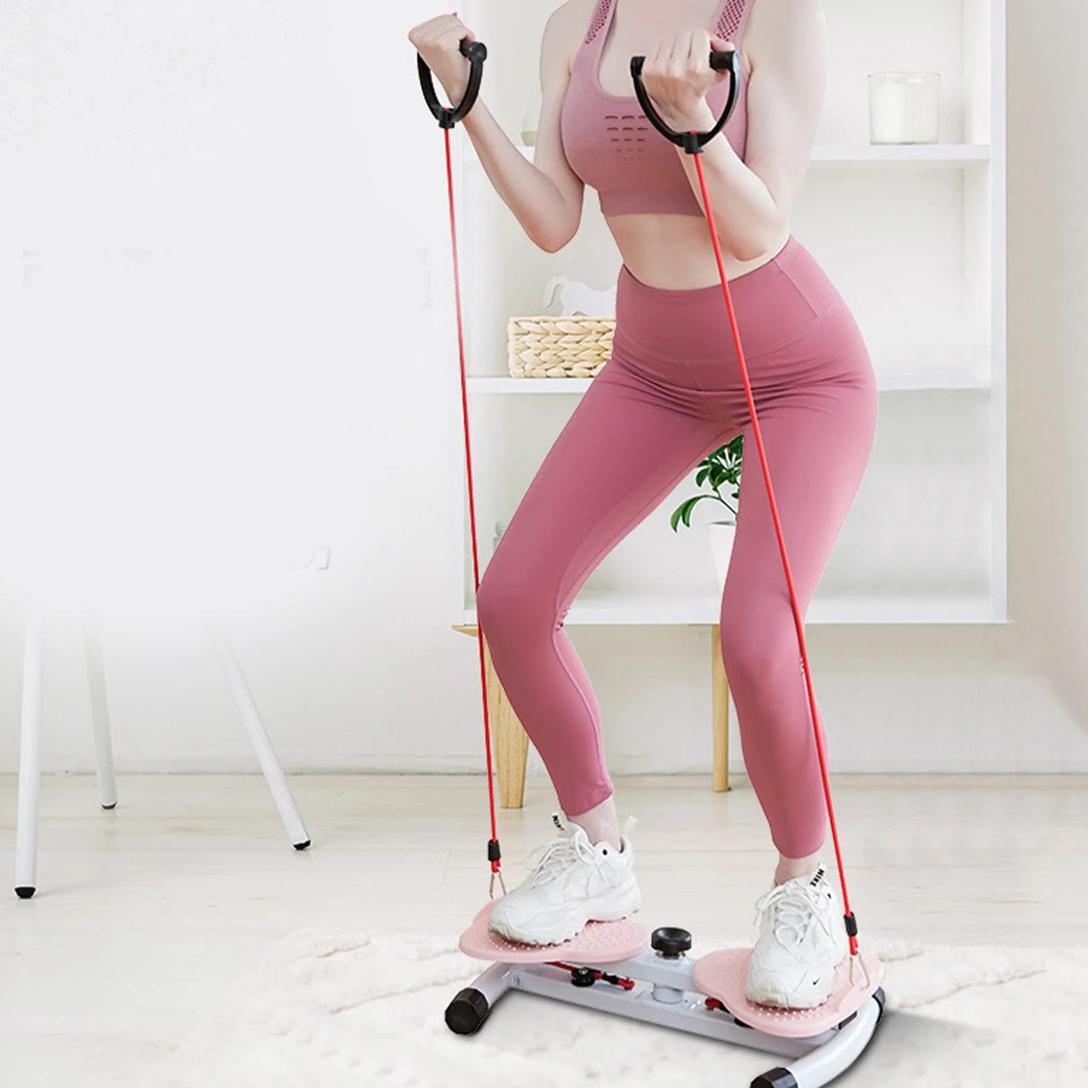 Taillen-Twisting-Fitness-Werkzeug, stehendes Bauch-Trainingsbrett Fußmassage, Gewichtsverlust