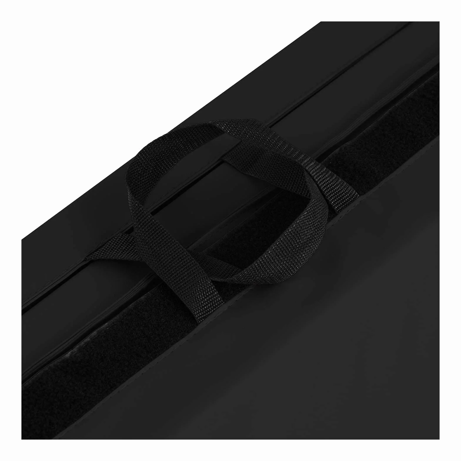 Gymrex GR-FM_19 Weichbodenmatte 200 x 120 x 5 cm faltbar Schwarz Turnmatte klappbare Turnmatte Gymnastikmatte faltbar