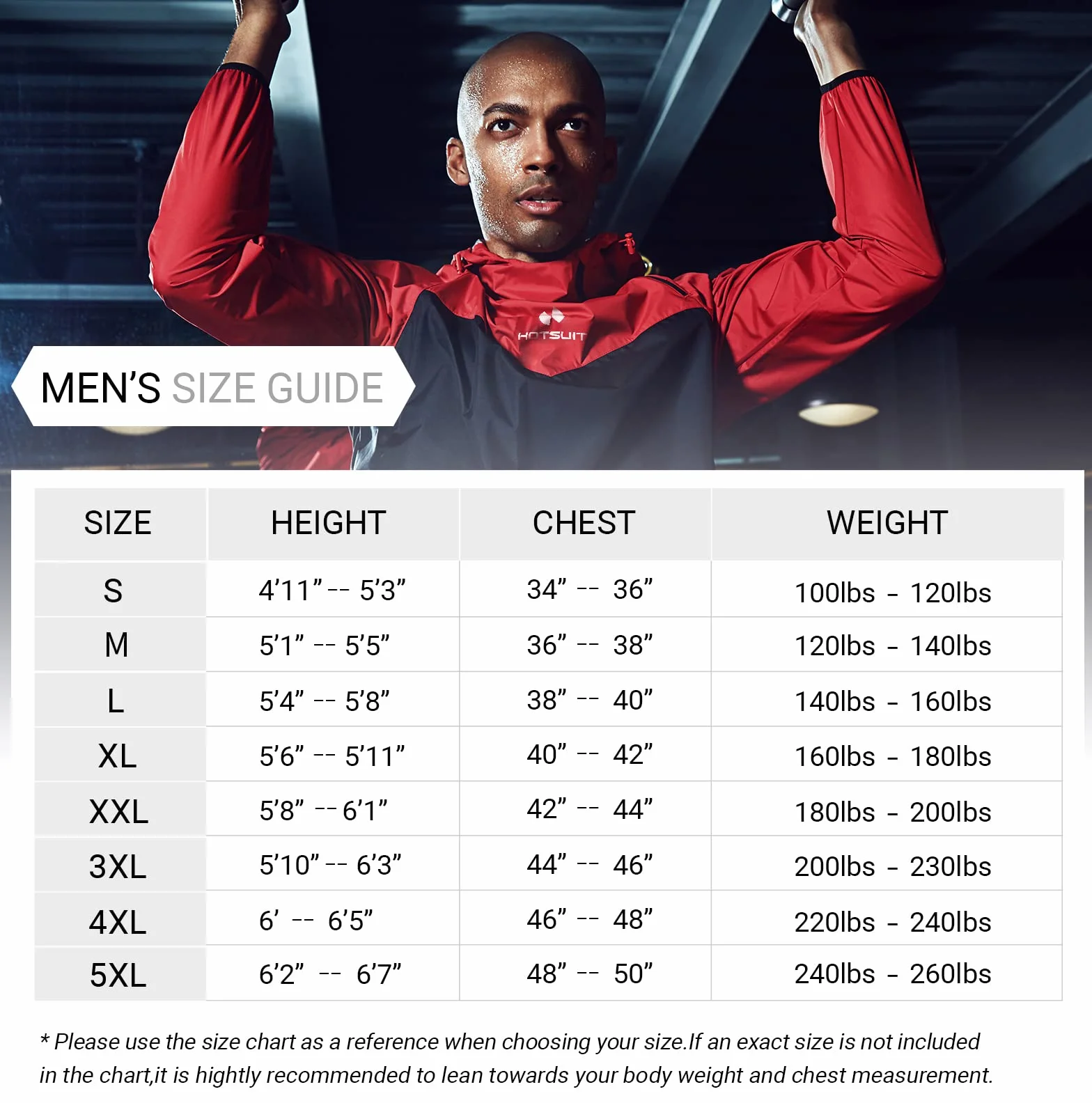HOTSUIT Schwitzjacke/Schwitzanzug Herren Trainingsanzug Sportanzug Fitness Schwitzanzug Trainingshose - Nano-Silver V2.0
