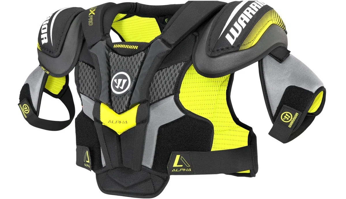 Warrior Alpha QX Schulterschutz Bambini für Hockey oder Eishockey YTH S/M