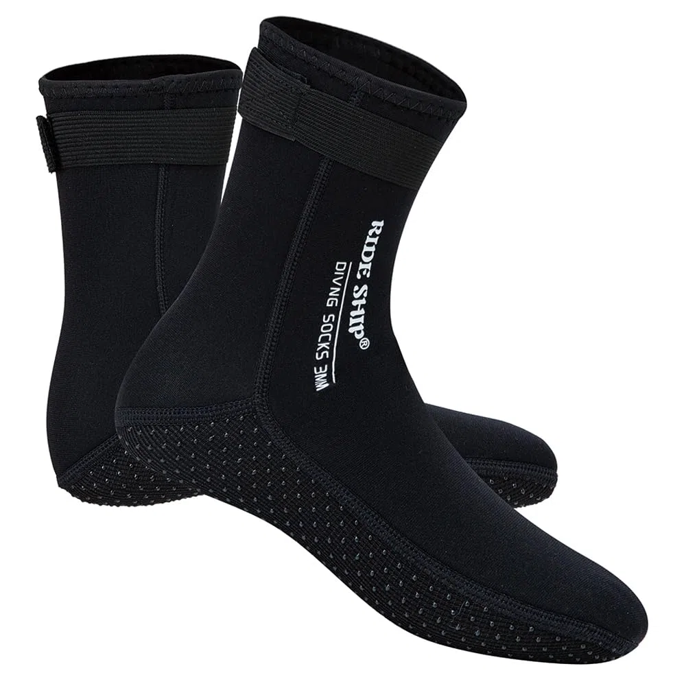 Skyone Neoprensocken, Tauchsocken, Tauchsocken für Damen und Herren, 3 mm, Sandsocken, Thermosocken, flexibel, rutschfest