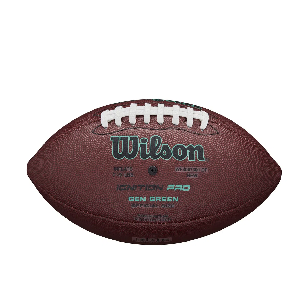 Wilson NFL Ignition Pro Eco Fußball, Braun, Größe Pee Wee